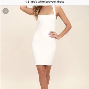 White Bodycon dress